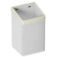 Hewi 477 Papierhandtuchkorb 477.05B2001299 Lochblech weiß, reinweiß, für 60 l Beutel, matt