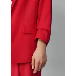 s.Oliver Langer Blazer aus Viskosemix mit Raff-Detail am Ärmel - 44