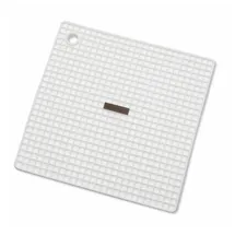 Städter 256880 Silikon-Topfhalter Untersetzer, weiß