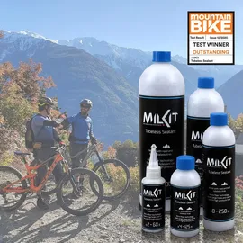 milKit Tubeless Dichtmilch 250 ml schwarz