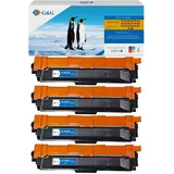 G&G Kompatibel zu Brother TN-241BK/TN-245C/TN-245M/TN-245Y Schwarz/Cyan/Magenta/Gelb