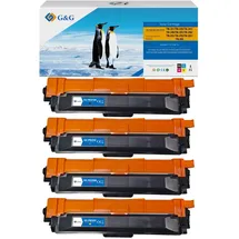 G&G Kompatibel zu Brother TN-241BK/TN-245C/TN-245M/TN-245Y Schwarz/Cyan/Magenta/Gelb