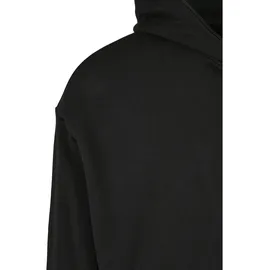 URBAN CLASSICS Organic Full Zip Kapuzenpullover Black M