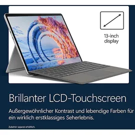 Microsoft Surface Pro 12 Copilot+ PC Snapdragon X2 Plus 16 GB RAM 512 GB SSD Platin EP2-73259