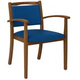 erides Seniorenstuhl Alexander Kunstleder blau