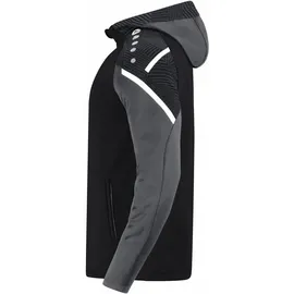 Jako Performance Kapuzenjacke Herren schwarz/anthra light XXL