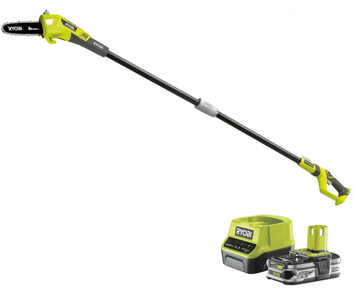 Ryobi OPP1820 Akku-Hochentaster ONE+ 18 V | 20 cm Schwertlänge | mit Akku