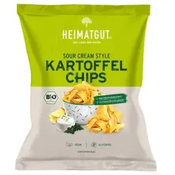 Heimatgut Kartoffel Chips - Sour Cream Style bio