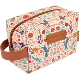 Grupo Erik Kosmetiktasche Klein Frida Kahlo - Vielfältige Kulturtasche - Wasserdichter Kulturbeutel - Praktische Waschtasche Damen