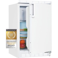 Exquisit Unterbau-Kühlschrank UKS115-3-080E weiss | 3*-Gefrieren |