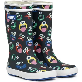 Aigle Lolly Pop Play 2 Gummistiefel Monsters 30