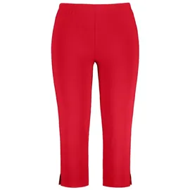 Ulla Popken 7/8-Outdoorhose Caprihose Rot 46/48