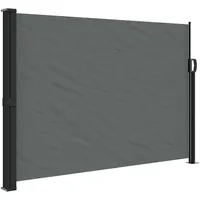 vidaXL Balkon-Sichtschutz 140 x 500 cm Grau Polyester