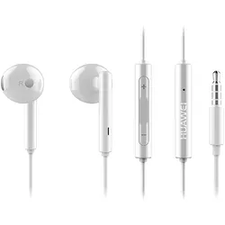 Huawei AM116, Kabelgebunden, Anrufe/Musik, 15 g, Kopfhörer, Silber, Weiß