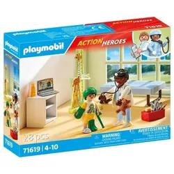 PLAYMOBIL 71619 Kinderarzt mit Teddybär