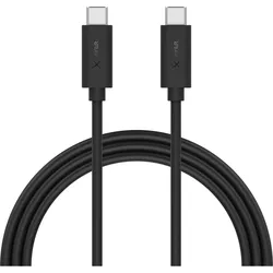 Kabel XLayer PREMIUM Typ C (USB-C) to Type C USB 3.1 Black 1.20 m EINHEITSGRÖSSE