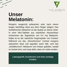 vita elements nature's power Melatonin Tabletten 365 St.