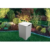 Gardenforma Abdeckung für 11 kg Gasflaschen in Marmor-Optik aus Keramik & Faser-Beton