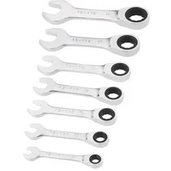 Kurzes Schraubenschlüssel Set 7-teilig