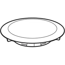 Geberit Ablaufdeckel d90mm Abdeckhaube Schwarz