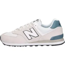 New Balance 574 Herren Weiß/Silber 42