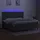 vidaXL Boxspringbett 200 x 200 cm Dunkelgrau