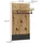 Vicco Wandgarderobe Selena 44 x 83 cm Eiche