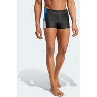 Adidas Colorblock Swim Boxer-Badehose Black / Bright Royal / White XS