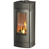 Kaminofen Alpha  (6 kW, Raumheizvermögen: 172 m3, Material Verkleidung: Stahl, Farbe Verkleidung: Gussgrau)