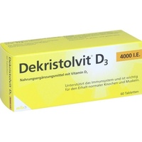 Hübner Dekristolvit D3 4.000 I.E. Tabletten 60 St.