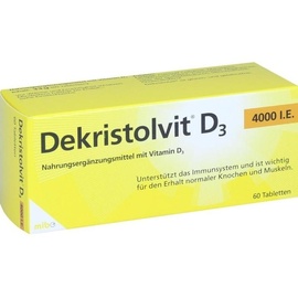Hübner Dekristolvit D3 4.000 I.E. Tabletten 60 St.