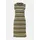Comma, Minikleid Strickkleid Zick-Zack-Muster Grün 40