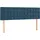 vidaXL Boxspringbett mit Matratze & LED Dunkelblau 140x200 cm Samt