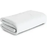 MSS e.K. Classic Matratzenbezug 180 x 200, Matratzen-Höhe 17-19cm, Matratzenhülle mit Reißverschluss und Karo-Steppmuster, Matratzenschutz aus weicher Mikrofaser, waschmaschinenfest 60°C