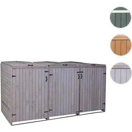 MCW Mülltonnenverkleidung H74 237 x 126 x 98 cm grau