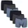 Götzburg Boxershorts 6er Pack Blau / Grau M