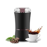 Ailao Kaffeemühle Elektrische, Elektrische Gewürz und Kaffeemühle mit Bürste 400W Mini Küche Salz Pfeffermühle Kaffeebohnen Gewürzmühle