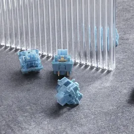 Akko V3 Pro Cream Blue Switches, mechanisch, 5-Pin, taktil, MX-Stem, 45g