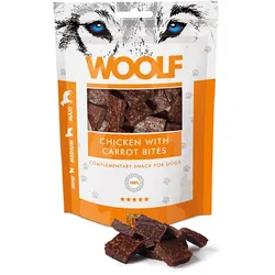 WOOLF Chicken with Carrot Bites 100g Huhn mit Karotten