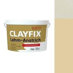 CLAYTEC CLAYFIX Lehm-Anstrich GRGE 3.2 Feinkorn - 10 kg Eimer