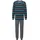 wäschepur Schlafanzug WÄSCHEPUR, Herren, Gr. 60/62, grau (grau, geringelt), 80% Baumwolle, 20% Polyester, Homewear-Sets Schlafanzug, Topseller