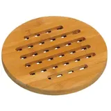KESPER Topfuntersetzer aus Bambus, 19 cm, Braun