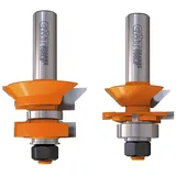 CMT 955.506.11 Hartmetall V-Nut und Federverbindungs-Set S=12 D=34,7-44,45