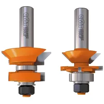 CMT 955.506.11 Hartmetall V-Nut und Federverbindungs-Set S=12 D=34,7-44,45