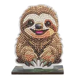 Craft Buddy Crystal Art Wildlife Buddies Faultier Diamond Painting