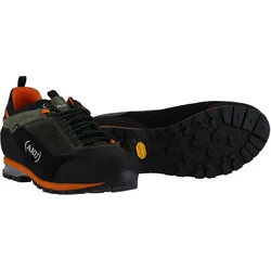 AKU Wanderschuhe Link GTX (Trekking, wasserdicht) 2024 grün/orange Herren