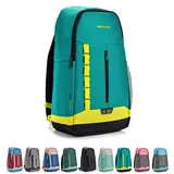 meteor 10 und 20L Kühlrucksack Kühltasche Isolierter Rucksack Lunchrucksack Kühlbox Picknickrucksack Eiscampingtasche Picknicktasche Outdoor Reisetasche (10L, Türkis/Rosa) - 20 Lang