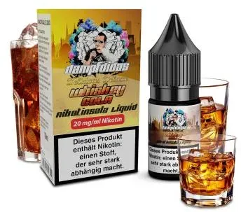 Dampfdidas Delicious Deluxe Whiskey Cola NicSalt Liquid 10ml / 20mg