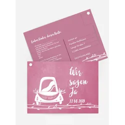 Karten zur Hochzeit selbst gestalten mit Spruch und Fotos im Onlinedesigner bei Meine-Kartenmanufaktur.de