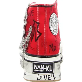 nan-ku Sneaker in rot 37